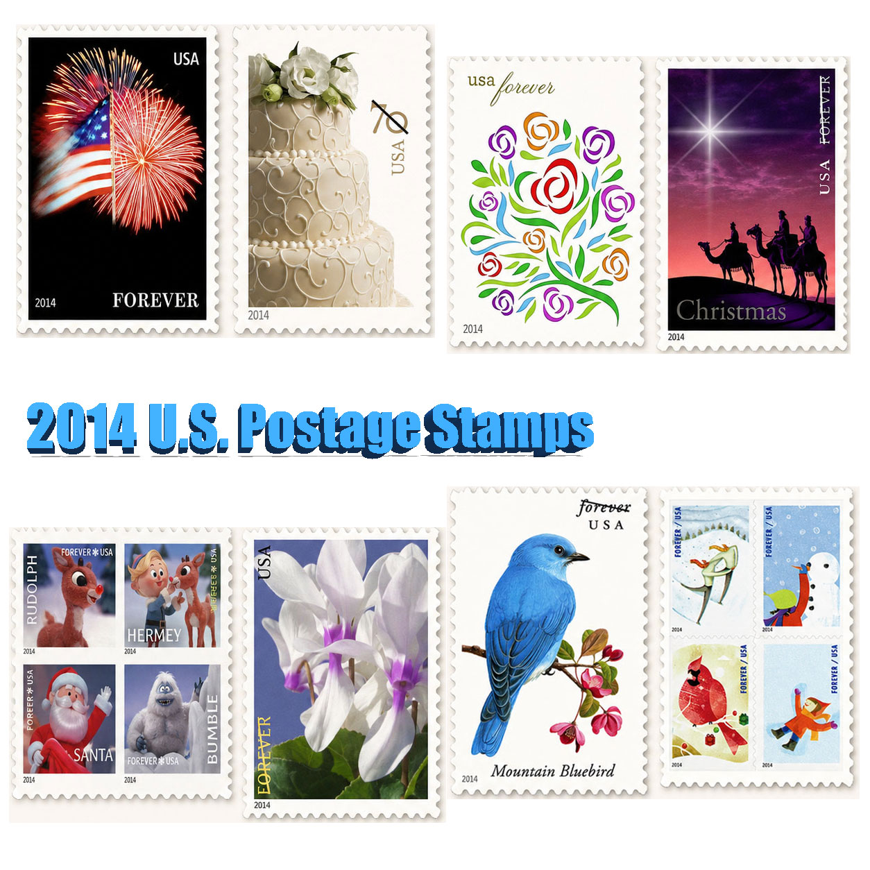 2014 U.S. Postage Stamps