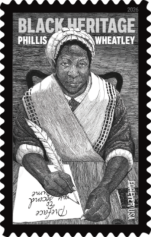 2026 Phillis Wheatley Forever Stamps - product detail view 2