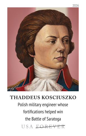 2026 Figures of the American Revolution Stamps - product detail view 16