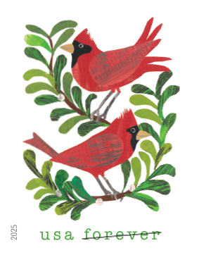 2025 Holiday Cheer Stamps - front product view