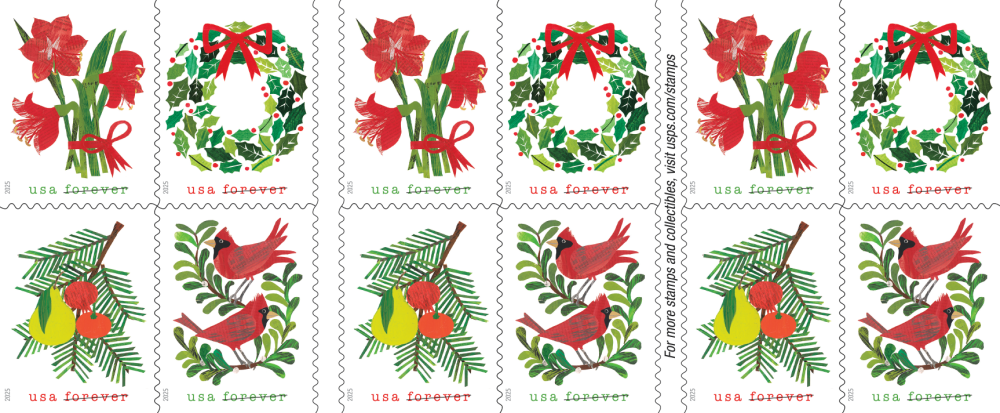 2025 Holiday Cheer Stamps - product detail view 5