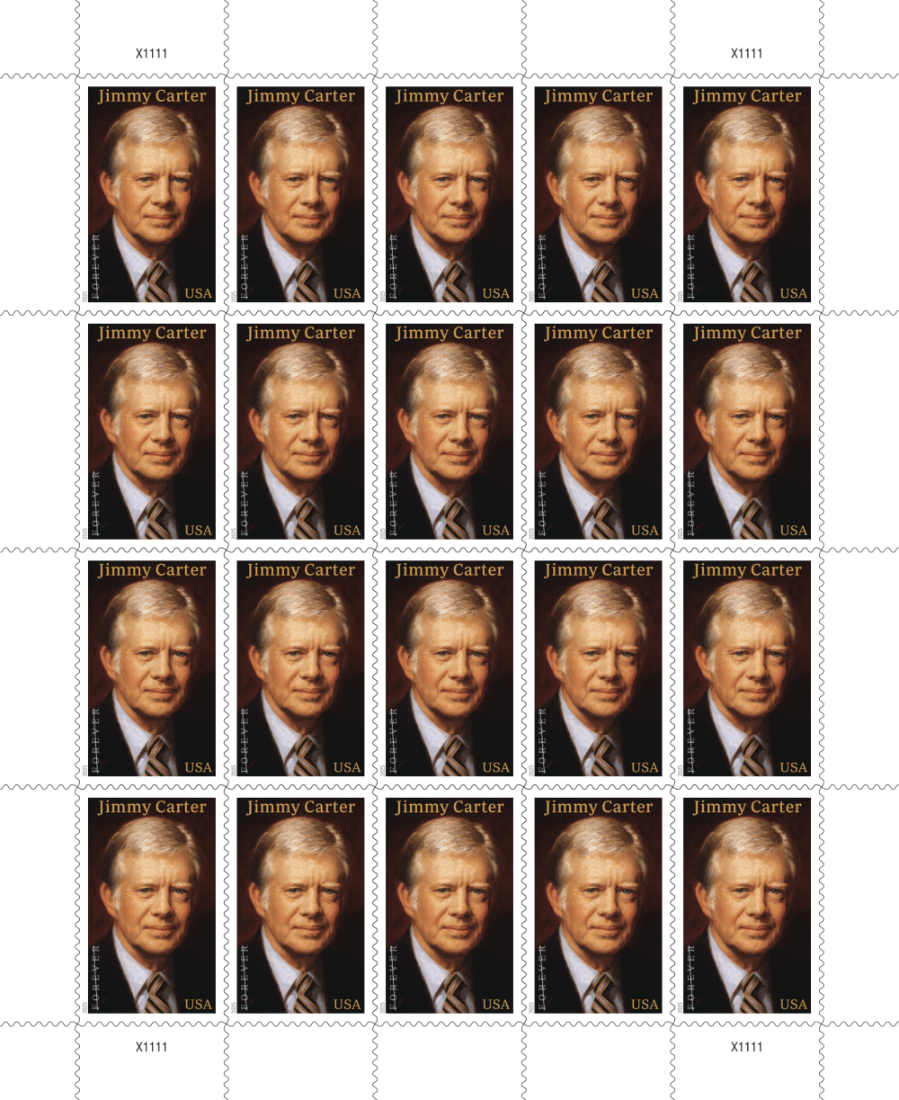 2025 Jimmy Carter Stamps - product detail view 2