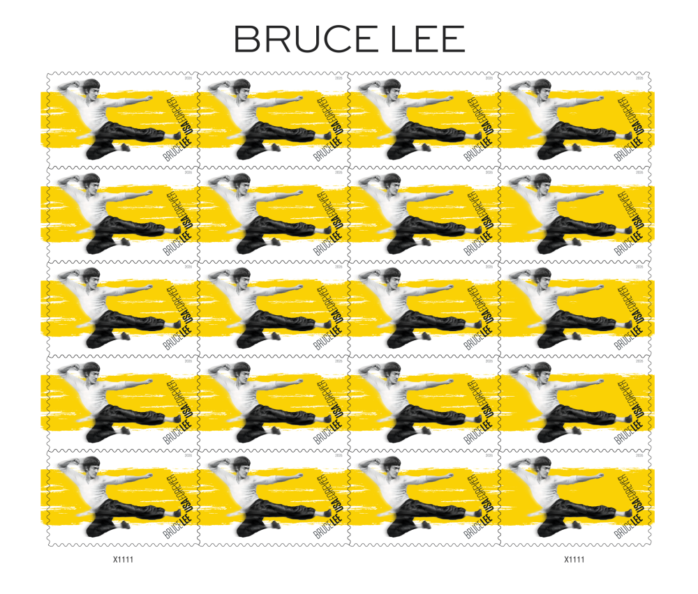 2026 Bruce Lee Forever Stamps - product detail view 2