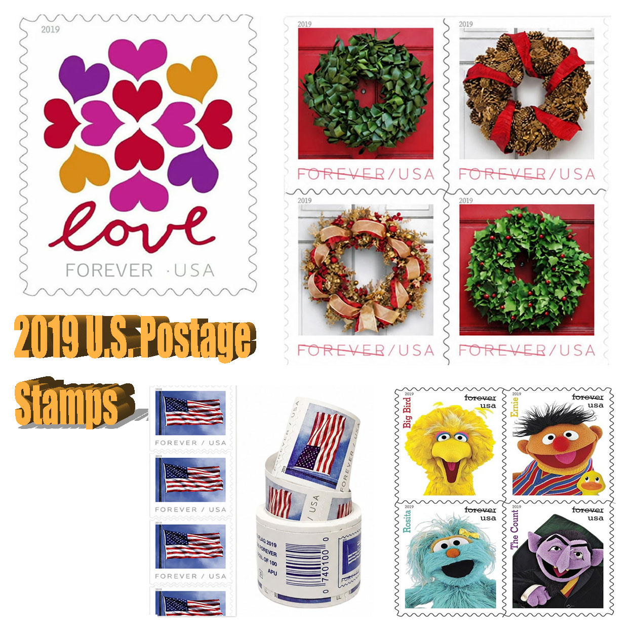2019 U.S. Postage Stamps