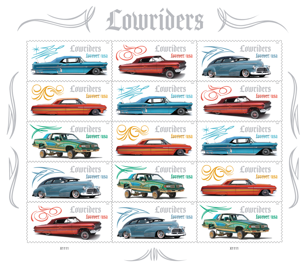 2026 Lowriders Stamps - product detail view 6