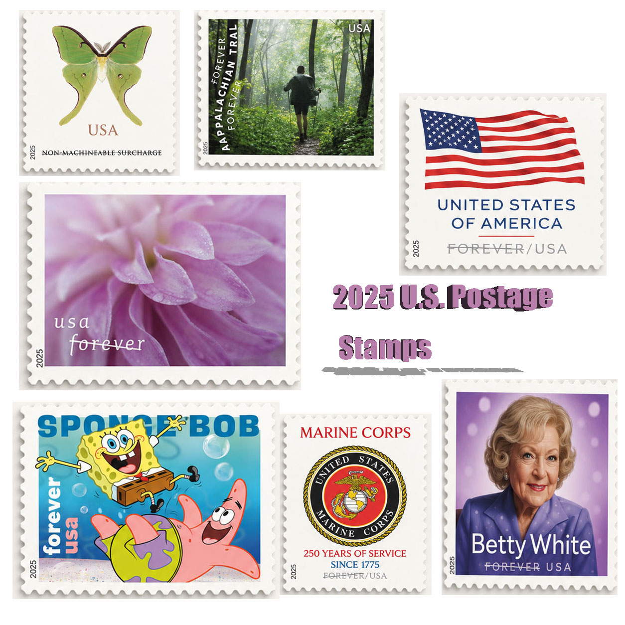 2025 U.S. Postage Stamps