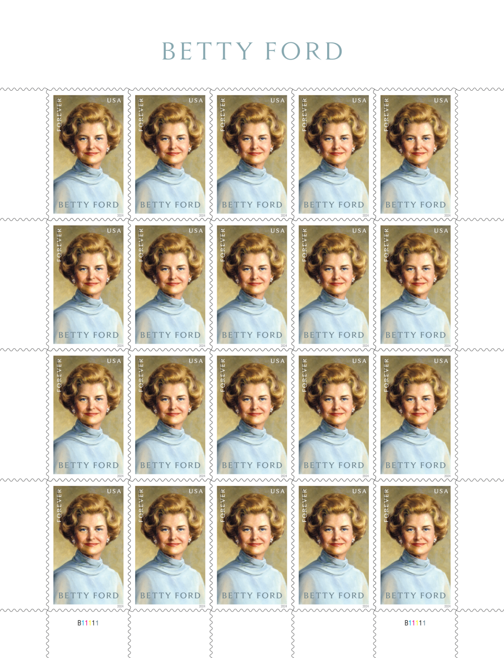 2024 Betty Ford Stamps