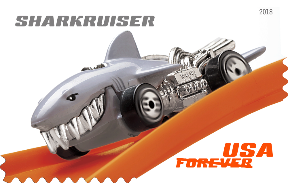 2018 Hot Wheels Stamps