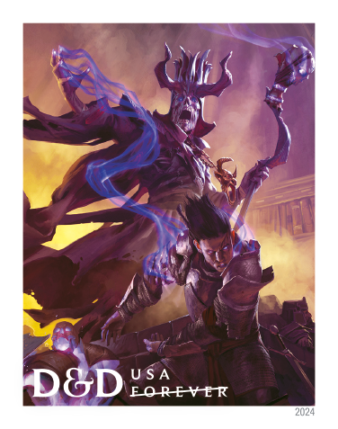 2024 Dungeons & Dragons Stamps