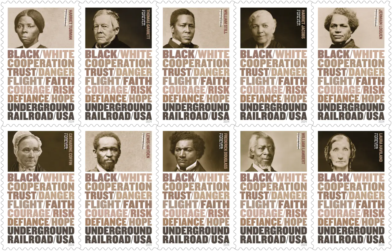 2024 The Underground Railroad Stamps