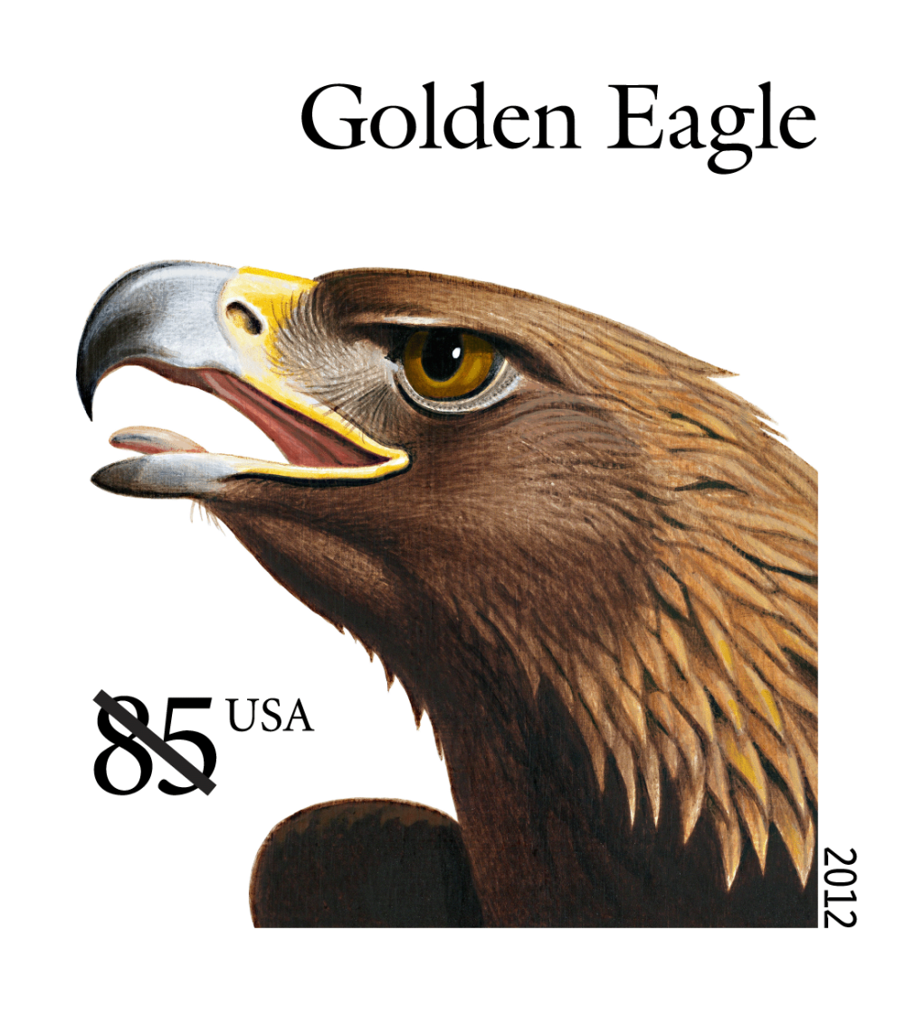 2012 BIRDS OF PREY Stamps 100 PCS