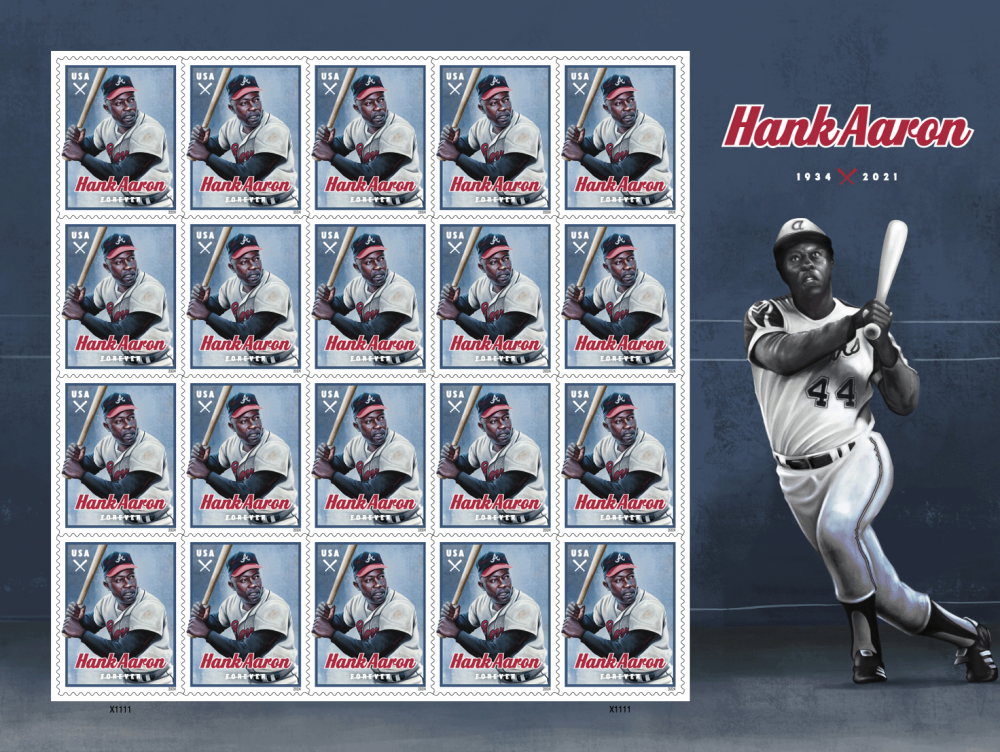 2024 Hank Aaron Stamps