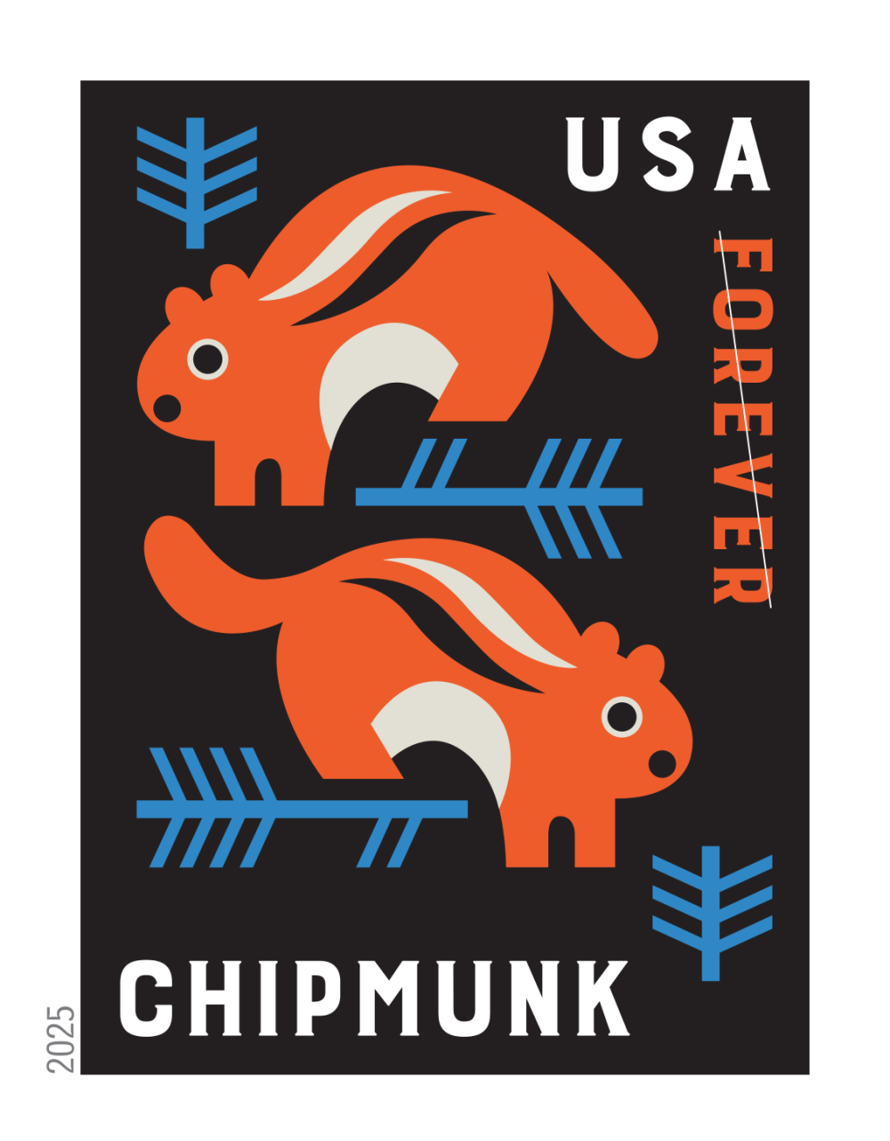 2025 Baby Wild Animals Stamps 100 pcs