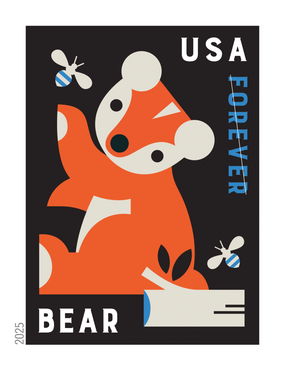 2025 Baby Wild Animals Stamps 100 pcs