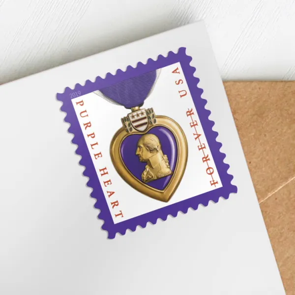 2019 Purple Hear Medal Stamps