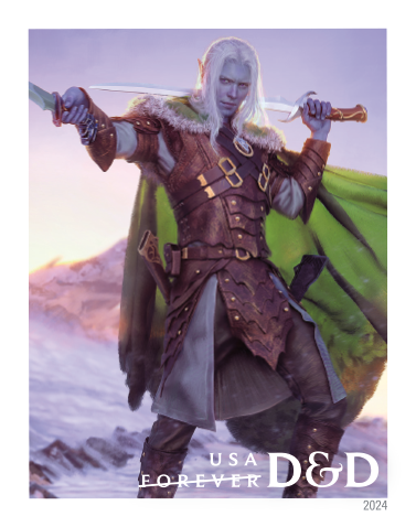 2024 Dungeons & Dragons Stamps