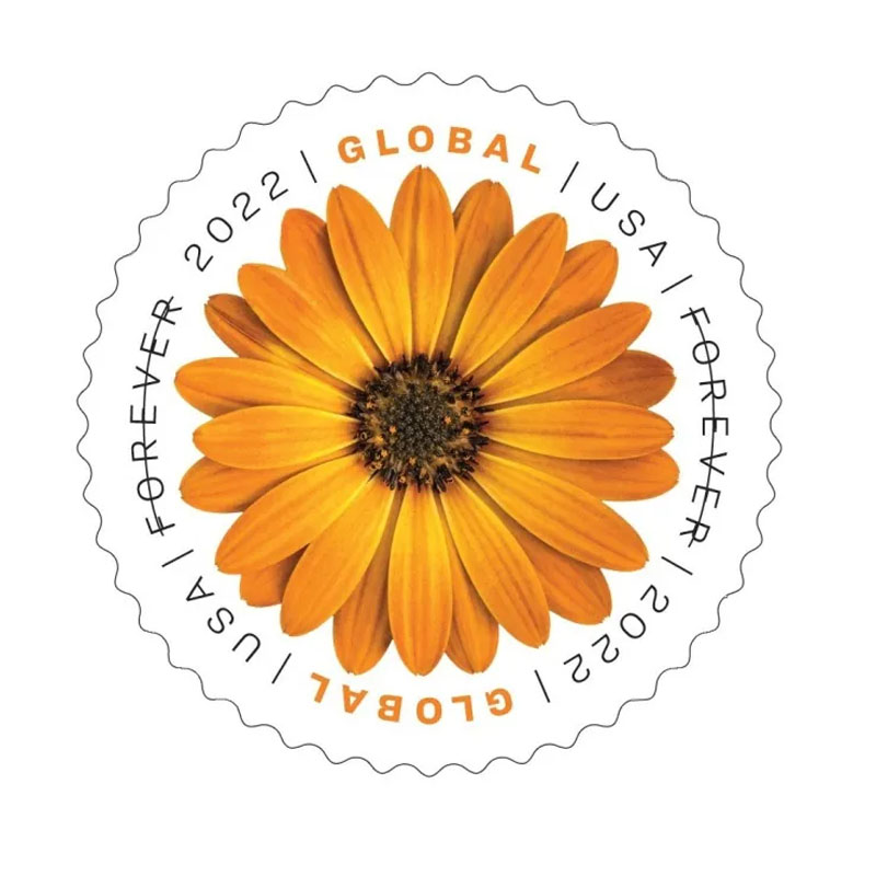 2022 Global African Daisy First-Class Mail International®