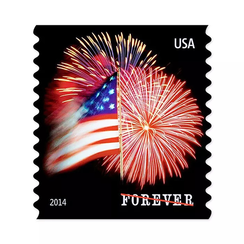 2014 Star-Spangled Banner books Forever®Stamp