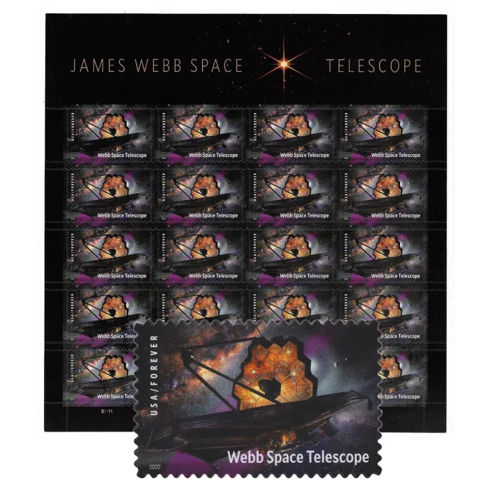2022 James Webb Space Telescope Stamps