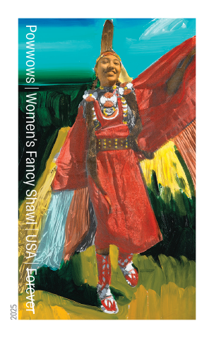 2025 Powwows Celebrating Native American Culture Stamps 100 pcs