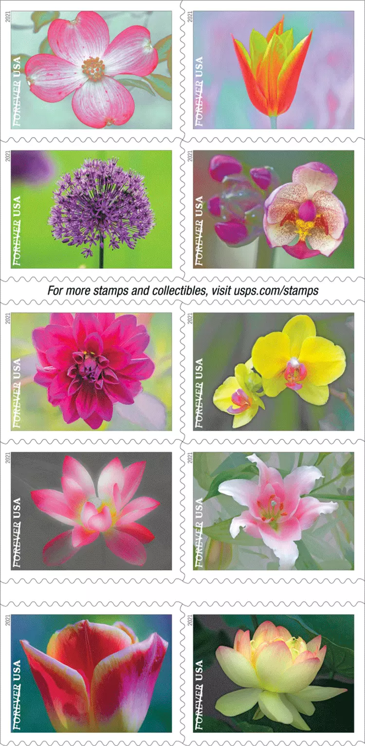 2021 Garden Beauty Stamps