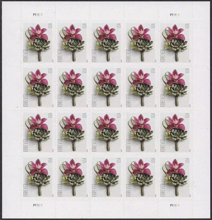 2020 Contemporary Boutonniere Forever®Stamp