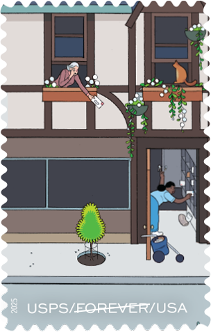 2025. 250 Years of Delivering Stamps 100 pcs