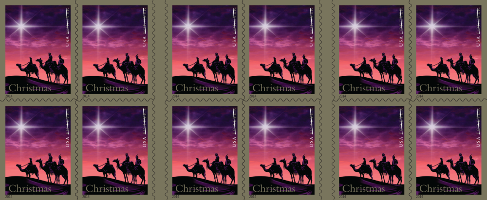 2014 Christmas Magi Stamps